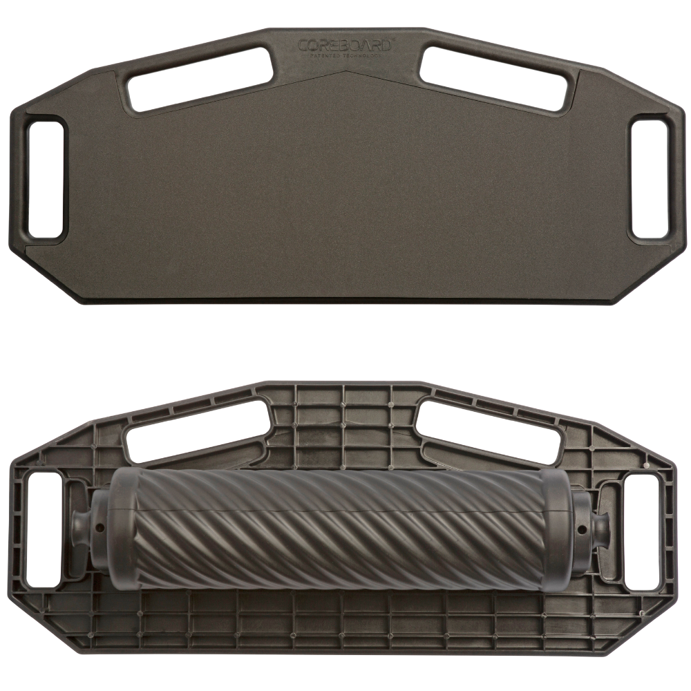 COREBOARD Core Strength & Stability Ab Trainer w Builtin Foam Roller